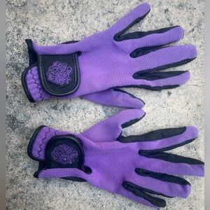 Kids Ovation Horseback riding gloves small